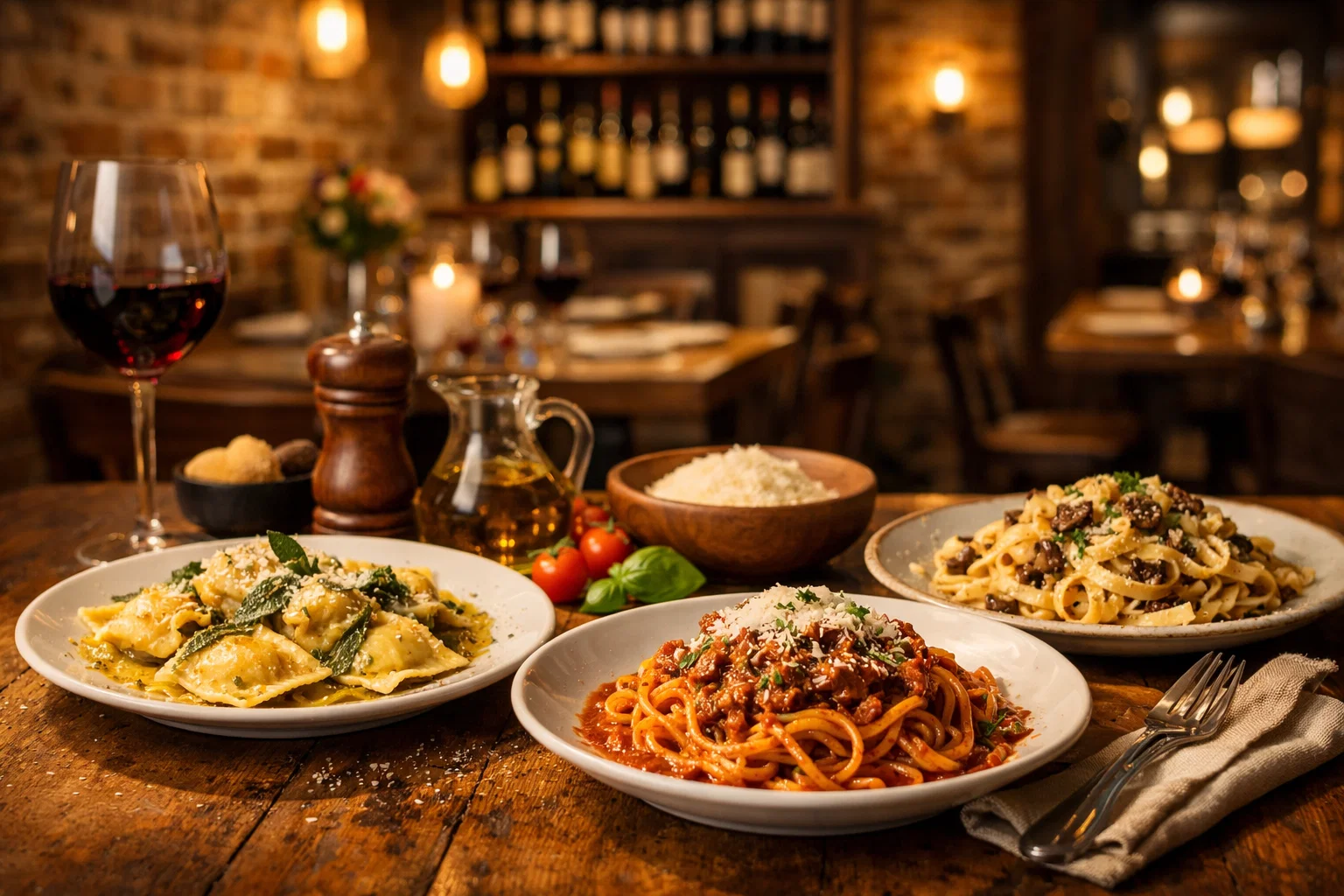 best italian pasta restaurants London